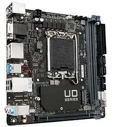 Материнська плата Gigabyte H610I DDR4 (H610I DDR4) (Socket 1700, Intel H610, Mini-ITX) - мініатюра 3
