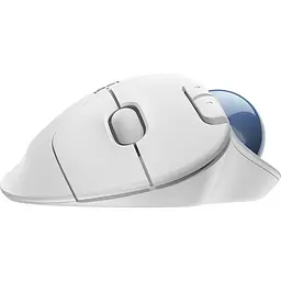 Бездротова миша Logitech M575 Ergo Wireless Trackball Off-White (910-006438) - мініатюра 2