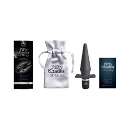 Анальна пробка Fifty Shades of Grey Delicious Fullness 14 см (чорний) - мініатюра 3
