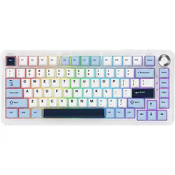Клавіатура Ajazz AK820 MAX Plus Daydream Switch Blue/White/Dark Blue (AK820MAX-DD-BWD) [142204]