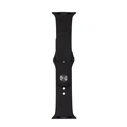 Ремінець Silicone Apple Watch 42/44/45/46/49 мм Dark Grey S (15) (15) - мініатюра 2