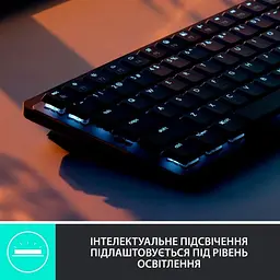 Клавiатура бездротова Logitech MX Mechanical Mini Bluetooth Illuminated Graphite (920-010782) - мініатюра 7