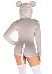 Комбінезон-костюм миші Leg Avenue Comfy Mouse XS, з капюшоном - мініатюра 2