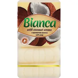 Тверде мило Bianca With Coconut Aroma Soap 5 х 70 г (4823107611537)