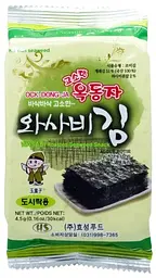 Норі снек OCK-DONG-JA Seaweed Snack Wasabi 4.5 г (8809094842327)