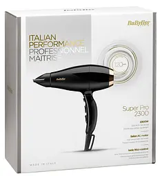 Фен Babyliss 6714E чорний - мініатюра 5