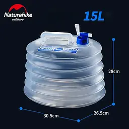 Каністра для води Naturehike РЕ (NH14S002-T) 15 л - мініатюра 2
