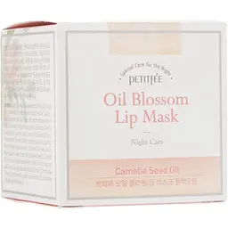 Маска для губ Petitfee Oil Blossom Lip mask Camellia Seed Oil, 15 г - мініатюра 3