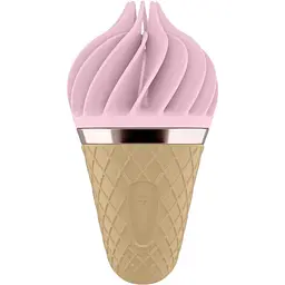 Кліторальний стимулятор-морозива Satisfyer Lay-On Sweet Treat з головкою, що обертається