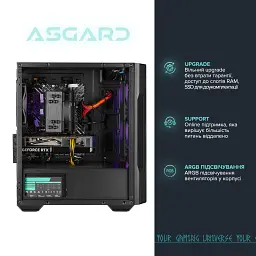 Ігровий комп`ютер ASGARD GAMER RTX 5060 / Ryzen 5 8400F / DDR5 32GB / SSD 1TB (ASG-G-5060-7577) - мініатюра 7