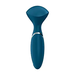 Вібромасажер Satisfyer Mini Wand-er Blue - мініатюра 3