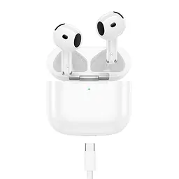 Бездротові навушники Hoco EW83 True wireless stereo headset, BT5.4, 30mAh, 300mAh, 4h, white - мініатюра 3