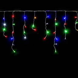 Гірлянда ColorWay Бахрома 3мx0.6м 100Led IP20 кольорова (CW-GF-100L36VMC) - мініатюра 7