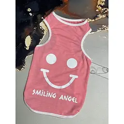 Майка для собак "Smile" рожевий 2 Multibrand zoo0006093