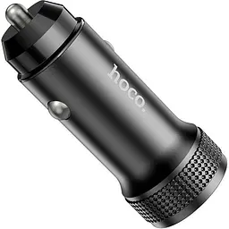 Автомобільний зарядний пристрій Hoco Z49B Level Black (614399) [151284] - мініатюра 4