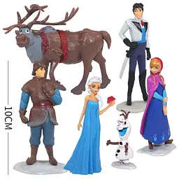Іграшки фігурки Фрізен Холодне серце Frozen набір 6 шт - мініатюра 3