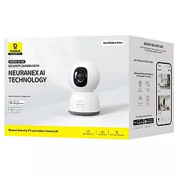 Камера відеоспостереження Baseus Security P1 Lite Indoor 2K (S0TV002132) - мініатюра 3