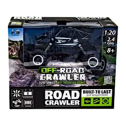 Автомобіль OFF-ROAD CRAWLER з р/к - ROCK SPORT (чорний, акум. 3,6V, метал. корпус, 1:20) - мініатюра 3