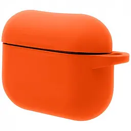 Чохол для навушників Blueo AirPods Pro Silicone Case+Carbine [Papaya] [47178] - мініатюра 3