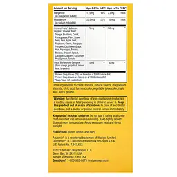 Мультивитамины для детей Alive Kid's Chewable Multivitamin 120 жевательных таблеток Nature's Way vit0005323 - миниатюра 3