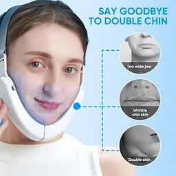 Електричний масажер V-Face FaceLift для обличчя з блакитним світлом - мініатюра 4