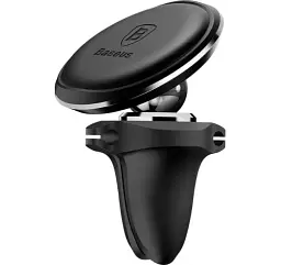 Автомобільний тримач холдер Baseus Magnetic Car Mount Phone Holder with Cable Clip Air Vent Version C40141201113-00 - мініатюра 4