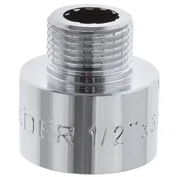 Перехідник (конектор) Koer 3/8 "х1 / 2" (хром) Kf.A0406.Chr KF0137 - мініатюра 3