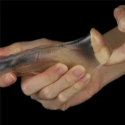 Прозора насадка на член Flawless Clear Penis Sleeve Add 1" від LoveToy - мініатюра 10