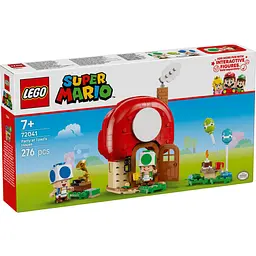 Конструктор LEGO Super Mario Вечірка в будинку Toad 276 деталей (72041)