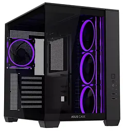 Корпус Asus A32 Plus Tempered Glass без БЖ (90DC00S0-B19000) Black