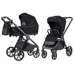 Коляска універсальна CARRELLO Omega CRL-6540/1 Cosmo Black (2in1) + adapters /1/ [CD]