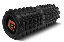 Масажний ролик Solid Roller v.1.2s 33х13 см чорний EasyFit fit0025132