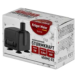 Помпа підйомна Kruger Meier Sturmkraft 450 л/г (450MC-X3) - мініатюра 6