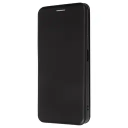 Чехол-книжка для ZTE Blade A55 4G/A35 4G, G-Case, черный, кожаный чехол-книга из экокожи (PU) и TPU, с магнитом, с подставкой и вместительным кардхолдером, противоударный, защита всего корпуса, ArmorStandart (ARM81523)