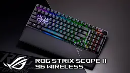 Клавіатура Asus ROG Strix Scope II 96 RGB NX Wireless White [90MP037A-BKUA30] [126944] - мініатюра 13