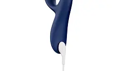 Смарт вібратор-кролик We-Vibe Nova Midnight Blue, ергономічний, регульований кут нахилу стовбура - мініатюра 5