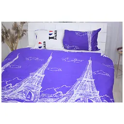 Постільна білизна MirSon Бязь Premium 19-0426 Fucsia 143х210 (2200001162808) - мініатюра 3