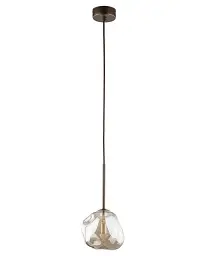 Підвісний світильник, люстра TK Lighting 11025 Lava G9 1x8W IP20 коричневий