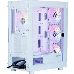 Корпус Zalman I4 Tempered Glass без БЖ White (I4TGWHITE) Без БП - мініатюра 5