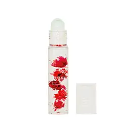 Дитяча олійка-блиск для губ Aqua Fleur Lukky T22005 з червоними квітами