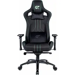 Геймерське крісло GT Racer X-8006 Fabric Black/Green [156461]
