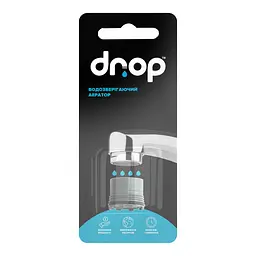 Водозберігаючий аератор Drop SP165E для змішувача - Економія 50%, 6 л/хв, зовнішня М 16.5 мм - мініатюра 8