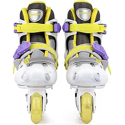 Ролики Cosmo ID Candy Flash 32-36 White (1012-CIS-CF-WH-32-36) - мініатюра 3