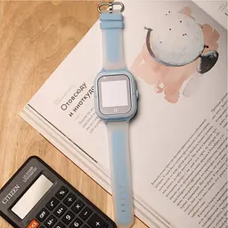 Дитячий розумний GPS годинник Wonlex KT23 Blue з відеодзвінком (SBWKT23BLUE) - мініатюра 4