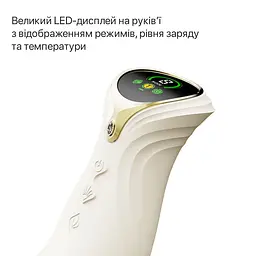 Смарт пульсатор-кролик з вібрацією Zalo Mose 2 Ivory White, підігрів до 42 °C, кристал Swarovski - мініатюра 8