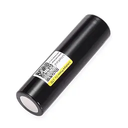 Акумулятор 18650 3500mAh Li-Ion, (3550-3650mah), 3.7V (2.75-4.2V), Blac Liitokala (Lii-35A) - мініатюра 2