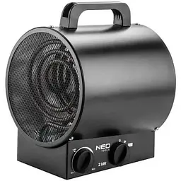 Обігрівач теплова гармата Neo Tools 90-065, Black, 2000Вт, електрична, площа обігріву 50 м², вентиляторна