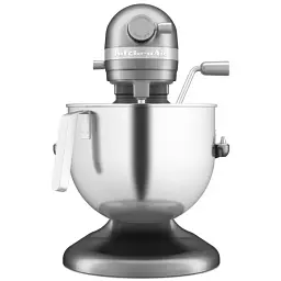 Кухонна машина KitchenAid Heavy Duty 6,6 л 5KSM70JPXECU з підйомною чашею сріблястий - мініатюра 2