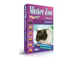Корм для гризунів O.L.KAR 400г "Містер ZOO" д/дріб. і сер. стандарт