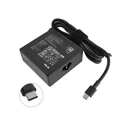 Блок живлення (зарядка) для ноутбука Asus 90W (5V - 3A; 9V - 3А; 15V - 3А; 20V - 4.5А; USB Type-C) ADP-90RE B від Asus, 90W, 3A, 4.5A, USB Type-C - мініатюра 3